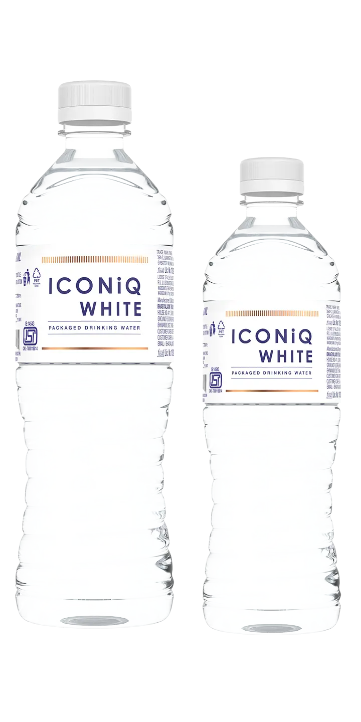 ICONiQ White Packaged Drinking Water