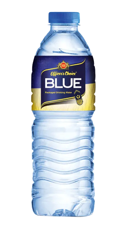 Officer’s Choice Blue Packaged Drinking Water